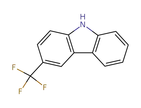 Molecular Structure of 2467-83-6 (3-(trifluoroMethyl)-9h-carbazole)
