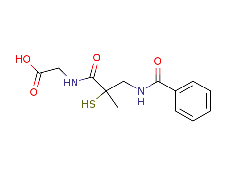 N-[2-(S-benzamidomethyl)mercaptopropionyl]glycine