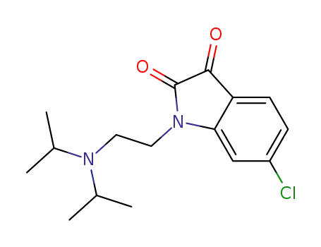 6-chloro-1-(2-diisopropylaminoethyl)isatin