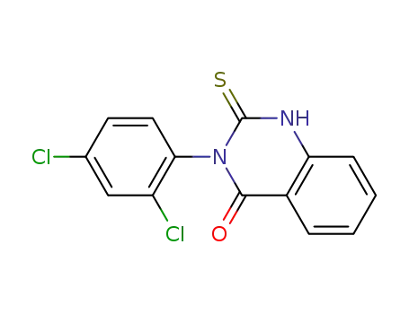 3-(2,4-dichlorophenyl)-2,3-dihydro-2-thioxoquinazolin-4(1H)-one