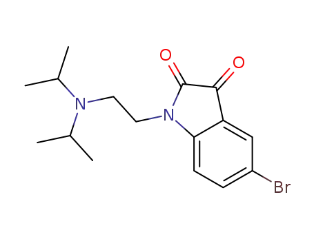 5-bromo-1-(2-diisopropylaminoethyl)isatin