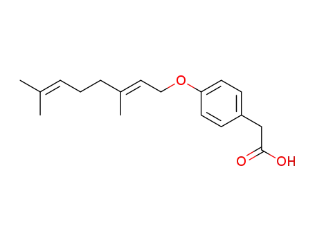 2-{4-[(3,7-dimethyl-2,6-octadienyl)oxy] phenyl}acetic acid