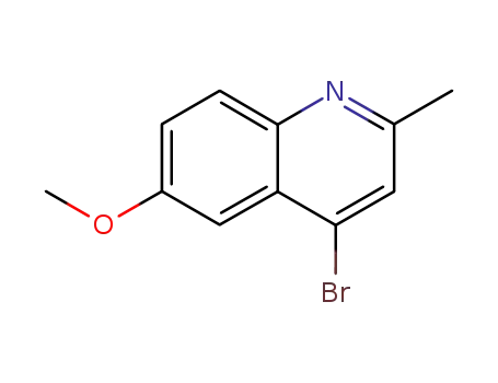 Quinoline,4-bromo-6-methoxy-2-methyl-
