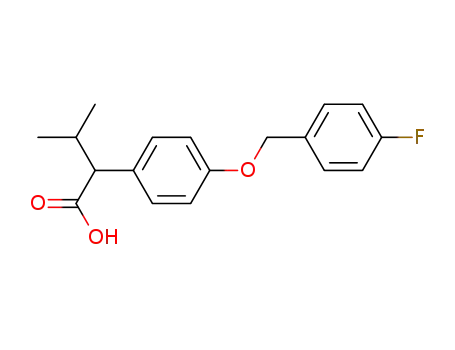 2-{4-[(4-fluorobenzyl)oxy]phenyl}-3-methylbutanoic acid
