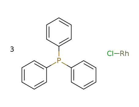 chlorotris(triphenylphosphane)rhodium(I)