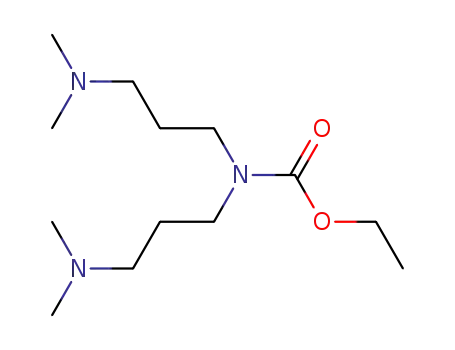 N,N-bis-(dimethyl-amino-n-propyl)carbamic acid ethyl ester