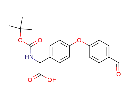 tert-butoxycarbonylamino-[4-(4-formylphenoxy)-phenyl]-acetic acid