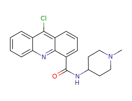 N-(N-methylpiperidin-4-yl)-9-chloroacridine-4-carboxamide