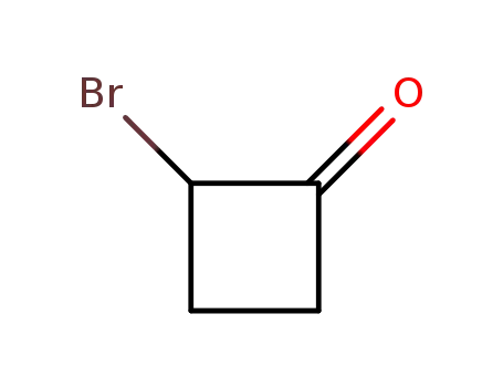 Molecular Structure of 1192-01-4 (2 - broMocyclobutanone)