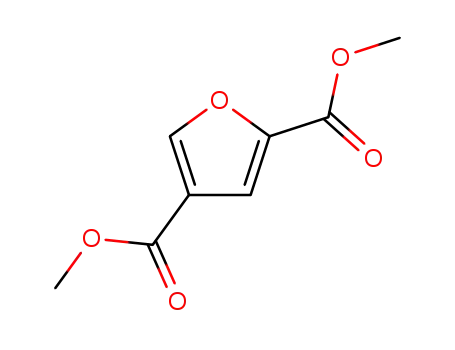 Molecular Structure of 1710-13-0 (3,5-Furandicarboxylic acid dimethyl ester)