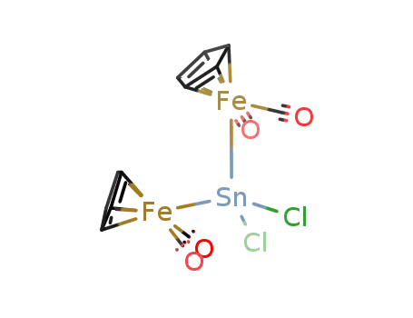 bis(η5-cyclopentadienyldicarbonyliron)stannane dichloride