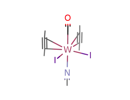 [WI2(CO)(NCMe)(η(2)-MeC2Me)2]