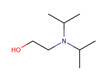 Molecular Structure of 96-80-0 (2-Diisopropylaminoethanol)