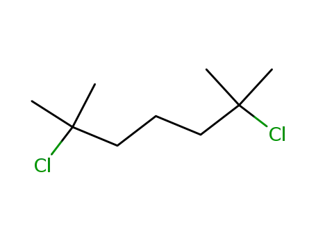 Molecular Structure of 35951-36-1 (Heptane, 2,6-dichloro-2,6-dimethyl-)