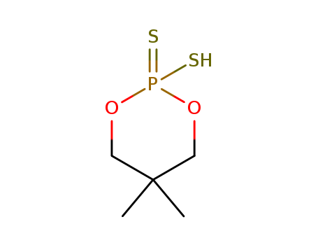 1,3,2-Dioxaphosphorinane, 2-mercapto-5,5-dimethyl-, 2-sulfide