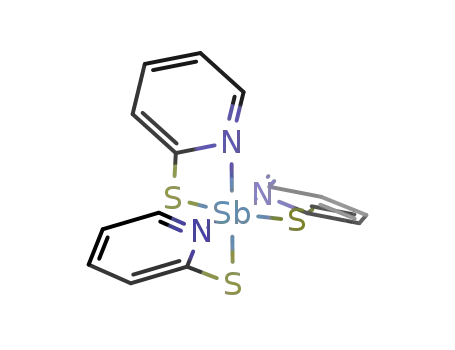 tris(pyridine-2-thiolato)antimony(III)