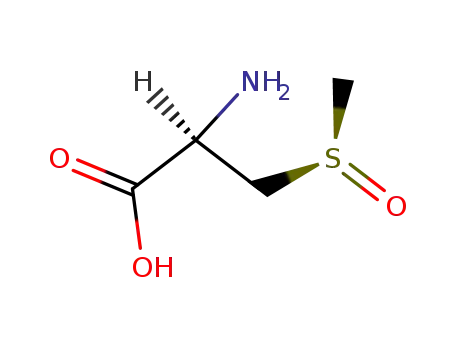 Molecular Structure of 3226-62-8 (L-Alanine, 3-[(R)-methylsulfinyl]- (9CI))