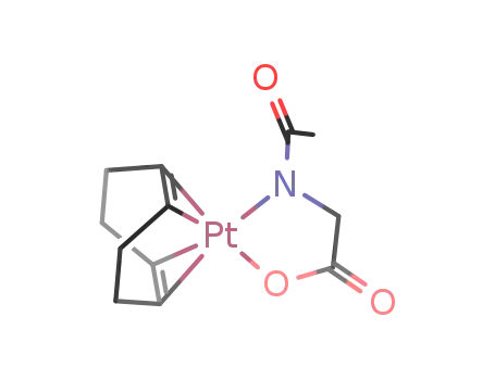 (C8H12)Pt(CH3C(O)NCH2COO)
