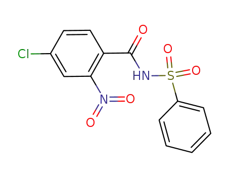 N-(2-nitro-4-chloro-benzoyl)-benzenesulfonamide
