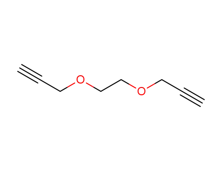 Molecular Structure of 40842-04-4 (Ethylene Glycol 1,2-Bis(2-propynyl) Ether)