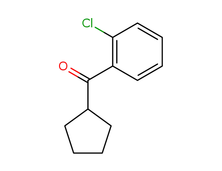 Molecular Structure of 6740-85-8 (2-Chlorophenyl cyclopentyl ketone)
