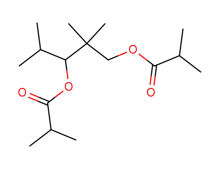 Molecular Structure of 6846-50-0 (2,2,4-TRIMETHYL-1,3-PENTANEDIOL DIISOBUTYRATE)