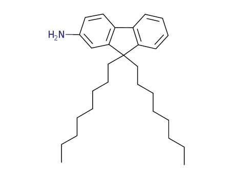 Molecular Structure of 959417-85-7 (9,9-dioctyl-9H-fluoren-2-amine)
