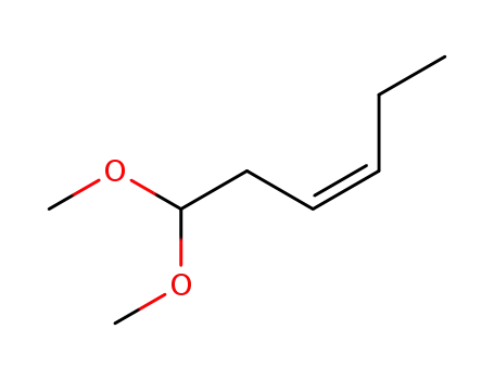 Molecular Structure of 55444-65-0 ((Z)-3-Hexenal dimethyl acetal)
