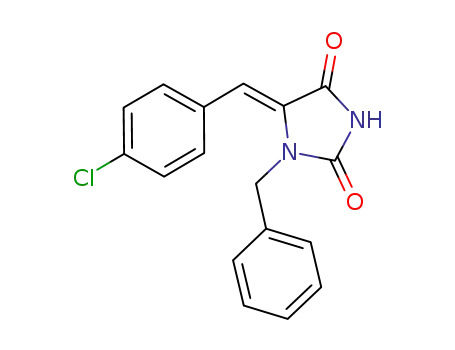 (Z)-1-benzyl-5-(4-chlorobenzylidene)imidazolidine-2,4-dione