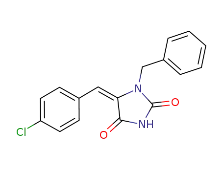 (E)-1-benzyl-5-(4-chlorobenzylidene)imidazolidine-2,4-dione