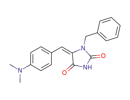 (E)-1-benzyl-5-(4-dimethylaminobenzylidene)imidazolidine-2,4-dione