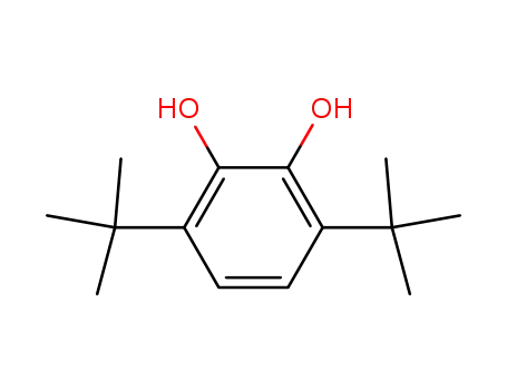 Molecular Structure of 15512-06-8 (3,6-DI-TERT-BUTYL-BENZENE-1,2-DIOL)