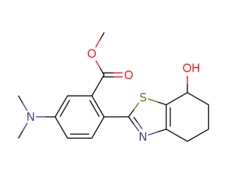 methyl 5-(dimethylamino)-2-(7-hydroxy-4,5,6,7-tetrahydro-1,3-benzothiazol-2-yl)benzoate