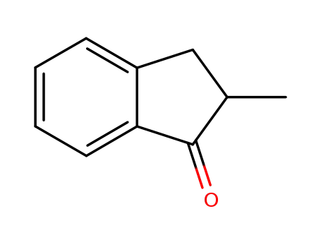 Molecular Structure of 17496-14-9 (2-Methyl-1-indanone)