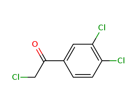 Molecular Structure of 42981-08-8 (2,3',4'-TRICHLOROACETOPHENONE)