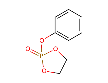 Molecular Structure of 16492-16-3 (1,3,2-Dioxaphospholane, 2-phenoxy-, 2-oxide)