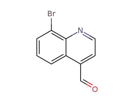 Molecular Structure of 898391-87-2 (8-bromoquinoline-
4-carbaldehyde)