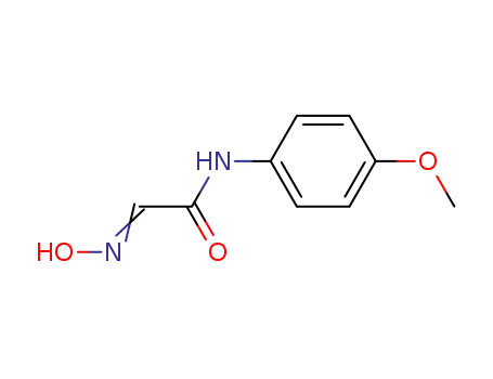 Molecular Structure of 6335-41-7 ((2Z)-2-hydroxyimino-N-(4-methoxyphenyl)acetamide)