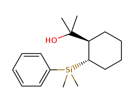 2-(2-hydroxyprop-2-yl)cyclohexyl(dimethyl)phenylsilane