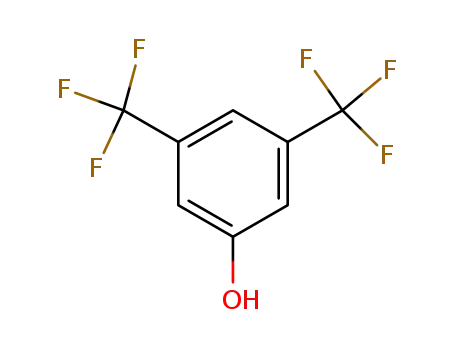 Molecular Structure of 349-58-6 (3,5-Bis(trifluoromethyl)phenol)