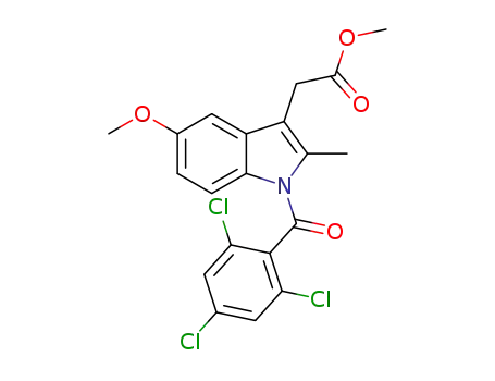 methyl [1-(2,4,6-trichlorobenzoyl)-5-methoxy-2-methyl-1H-indol-3-yl]acetate
