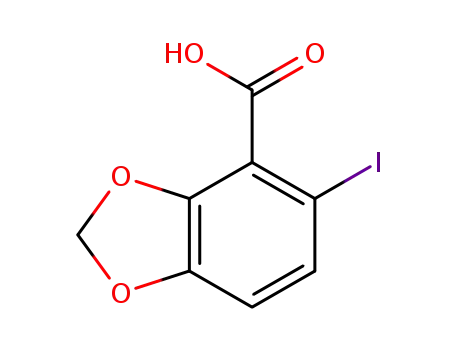 5-iodobenzo[d][1,3]dioxole-4-carboxylic acid