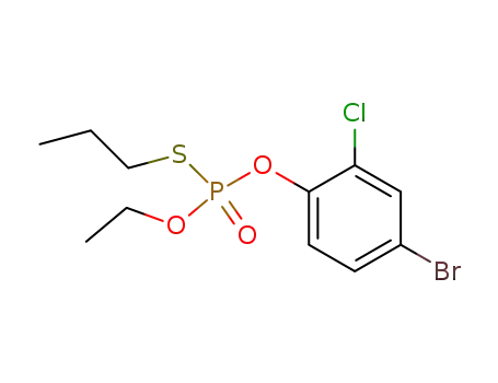 Molecular Structure of 41198-08-7 (Profenofos)