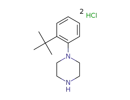 1-(2-tert-butylphenyl)piperazine dihydrochloride