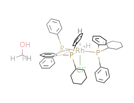 cis,mer-Rh(H)2Cl(PCyPh2)3