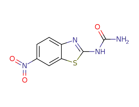 Molecular Structure of 111962-93-7 (Urea, (6-nitro-2-benzothiazolyl)-)