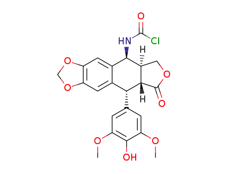 4-chloroacetamido-4-deoxy-4'-demethylepipodophyllotoxin