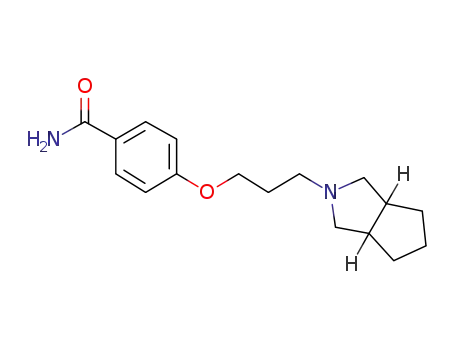4-{3-[cis-hexahydrocyclopenta[c]pyrrol-2(1H)-yl]propoxy}benzamide