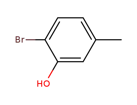 Molecular Structure of 14847-51-9 (2-bromo-5-methyl-phenol)