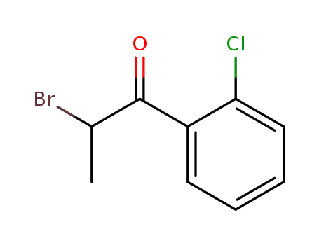 Molecular Structure of 75815-22-4 (2-bromo-2'-chloropropiophenone)